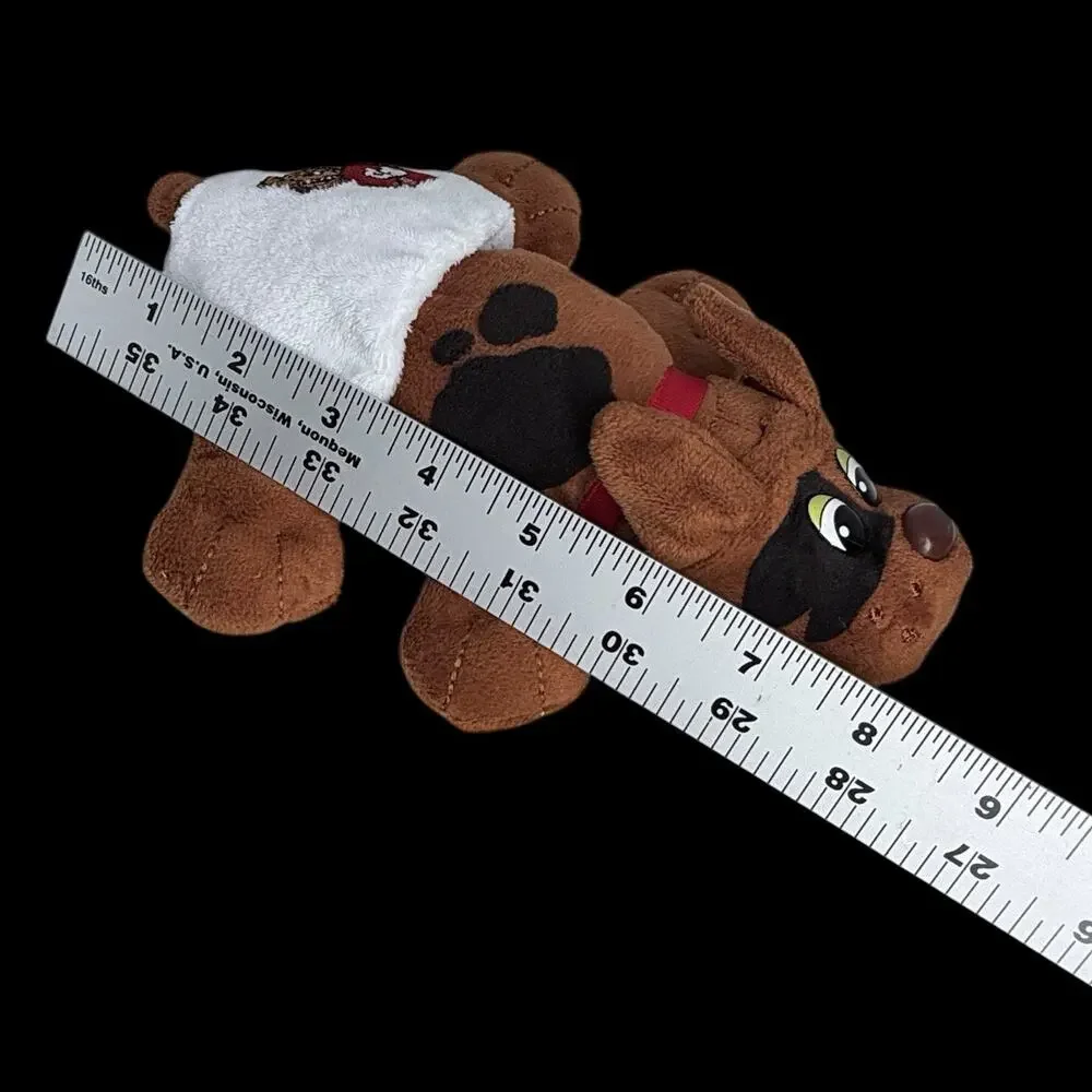 Pound Puppies Brown Puppy Dog Plush 8 in 2019 Basic Fun Hasbro PP Diaper Newborn